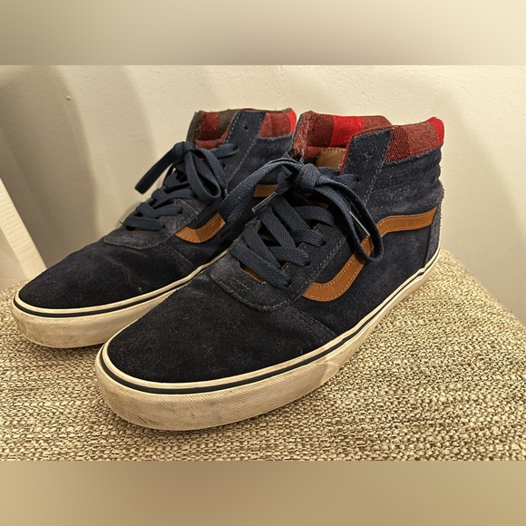 Vans Plaid Sk8-Hi MTE-1 Shoe with Scotchguard - Picture 5 of 6